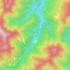 Monachino topographic map, elevation, terrain