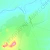 Cazombo topographic map, elevation, terrain