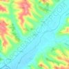 Lamothe topographic map, elevation, terrain
