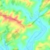 Boreham Street topographic map, elevation, terrain