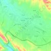 Jam topographic map, elevation, terrain
