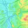 Kampung Sri Bukit Batu Tiga topographic map, elevation, terrain