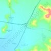 Jowkar topographic map, elevation, terrain