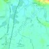 Laddingford topographic map, elevation, terrain