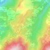 San Roque de Crespos topographic map, elevation, terrain