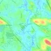 Howe topographic map, elevation, terrain
