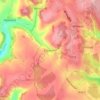 Clearwell topographic map, elevation, terrain