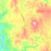 Binoni topographic map, elevation, terrain
