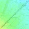 Dagupan topographic map, elevation, terrain