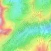 Judenweg topographic map, elevation, terrain