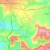 Cann Common topographic map, elevation, terrain