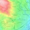 Walshaw topographic map, elevation, terrain