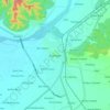 Rupnagar topographic map, elevation, terrain