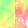 Libyan Desert topographic map, elevation, terrain