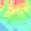 Dahican topographic map, elevation, terrain