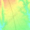 Jewar topographic map, elevation, terrain