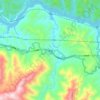 Cha topographic map, elevation, terrain
