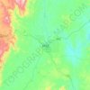 Nansang topographic map, elevation, terrain