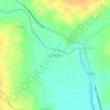 Rangampeta topographic map, elevation, terrain