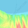 Αγία Τριάδα topographic map, elevation, terrain