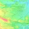 Galinier topographic map, elevation, terrain
