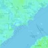 Sunset North Condominiums topographic map, elevation, terrain