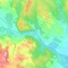 Réals topographic map, elevation, terrain