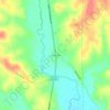 Adamsville topographic map, elevation, terrain
