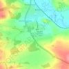 Midmill topographic map, elevation, terrain