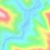 TR19 topographic map, elevation, terrain