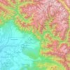Lohit District topographic map, elevation, terrain
