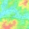 La Haute Roche topographic map, elevation, terrain