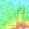 Kopeng topographic map, elevation, terrain