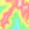 Maluk topographic map, elevation, terrain