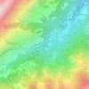 Pis Madai topographic map, elevation, terrain