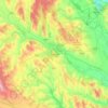 Suceava topographic map, elevation, terrain