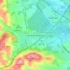 Liverton Coldeast topographic map, elevation, terrain