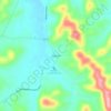 Bradyville topographic map, elevation, terrain