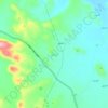 Al Khiyam topographic map, elevation, terrain