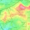 Narrow Gate Brow topographic map, elevation, terrain