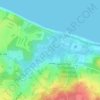 Sunken Meadow topographic map, elevation, terrain