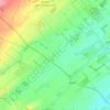 Springwells topographic map, elevation, terrain