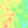 Frills Corners topographic map, elevation, terrain