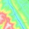 Hickey topographic map, elevation, terrain