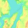 Фомино-Городище topographic map, elevation, terrain