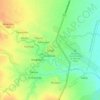 Salak topographic map, elevation, terrain