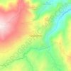 Campamento topographic map, elevation, terrain