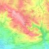 L'Ormeau topographic map, elevation, terrain