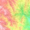 Tarrant County topographic map, elevation, terrain