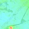 Harswell topographic map, elevation, terrain